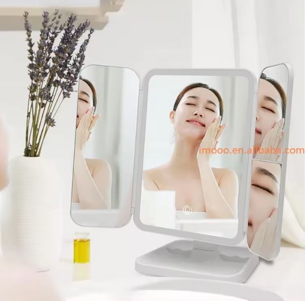 Miniatura 8 de ESPEJO COSMETICO DE TRES  LED, MAQILLAJE